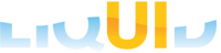 Liquid UI White Logo