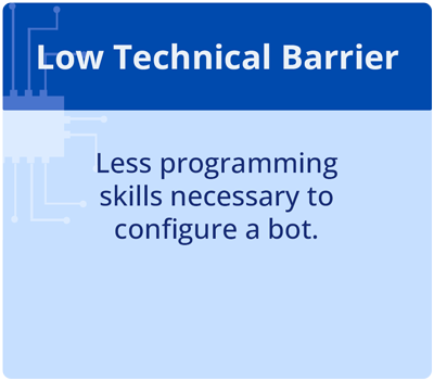 Low Technical Barrier