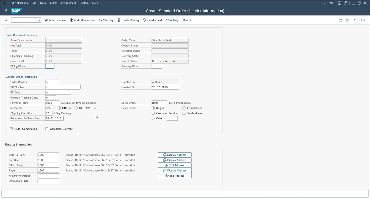 Aggregate screens, transaction, and merge tabs