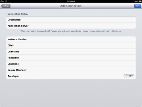 iOS Auto Logon